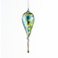 Sienna Glass 16cm Friendship Droplet Mermaid in Green