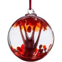 Sienna Glass Valentine's Day Gift 10cm Spirit Ball Red