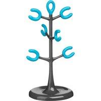 Orsina Grey & Hot Pink 6 Cup Mug Tree
