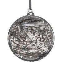 Sienna Glass Anniversary Gift Friendship Ball Pastel Silver