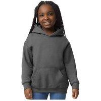 Gildan Heavy Blend Hooded Sweatshirt in Charcoal | Size: 5-6 Years