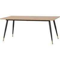 Seconique Hamilton Large Dining Table in Brown