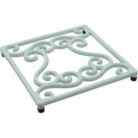 Orsina Traditional DesignCast Iron Trivet in Blue