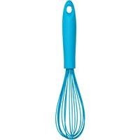 Orsina Non-Stick Black Silicone Whisk, Best Whisk for Baking, Kitchen Whisk, Wire Whisk, Heat Resistant Kitchen Whisk in Blue