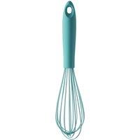 Orsina Non-Stick Black Silicone Whisk, Best Whisk for Baking, Kitchen Whisk, Wire Whisk, Heat Resistant Kitchen Whisk in Green