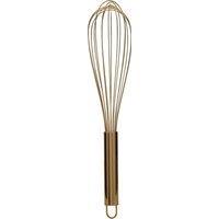 Orsina Large Rose Gold Kitchen Whisk, Stainless Steel Hand Mixer, Lightweight Handheld Tool, Kitchen Balloon Whisk