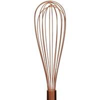 Orsina Large Rose Gold Kitchen Whisk, Stainless Steel Hand Mixer, Lightweight Handheld Tool, Kitchen Balloon Whisk