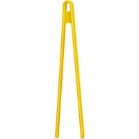 Orsina Hot Pink Silicone Tongs, Sturdy Kitchen Grabbers, Rubber Tipped Kitchen Tongs, Ideal For Non-Stick Cookware in Yellow