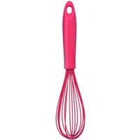 Orsina Non-Stick Black Silicone Whisk, Best Whisk for Baking, Kitchen Whisk, Wire Whisk, Heat Resistant Kitchen Whisk in Pink
