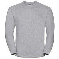 Russell Men's Workwear Crew Neck Set In Sweatshirt Top in Grey | Size: Medium