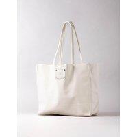 Lakeland Leather Women's 'Tarn' Leather Bucket Bag in White