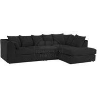 Luxor Jumbo Cord Large 5 Seater Corner Sofa Long Right Hand Facing