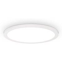 Netlighting FLY 35cm Integrated LED Semi Flush Light White 3000K IP40