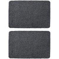 Tanami Doormat Set of 2 - Charcoal