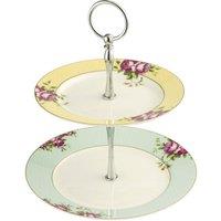 Aynsley China 'Archive Rose' Two Tier Server