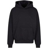Build Your Brand Men's Oversized Hoodie in Black | Size: Medium