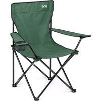 Trail Outdoor Leisure Trail Folding Camping Chair Lightweight Cup Holder Fishing Outdoor in Green