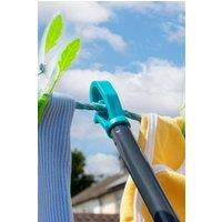 JVL 2.4M Telescopic Clothes Prop in Black | Size: Large