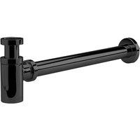 Balterley Round Minimalist Bottle Trap Matt Black