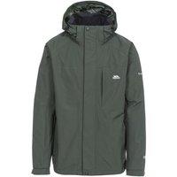 Trespass Men's Edwards II Waterproof Jacket in Olive | Size: XS