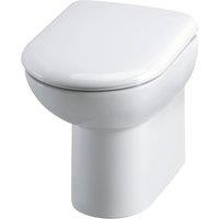 Balterley Comfort Height Back To Wall Toilet Pan - 455 x 375 x 545mm in White