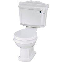 Balterley Traditional Close Coupled WC Toilet Pan Cistern Seat 885 x 715 x 490mm in White