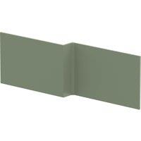 Balterley Square MDF Reversible Shower Bath Front Panel Satin Green 1700mm