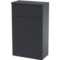 Balterley Traditional Floor Standing WC Unit Soft Black 500mm in Grey