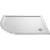 Balterley Premium Shower Tray - Left Hand Offset Quadrant in White