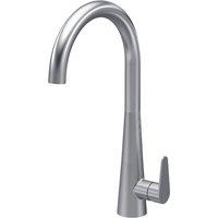Balterley Situla Kitchen Mono Mixer Tap Single Lever Brushed Nickel 398mm in Metallics