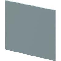 Balterley Edge Power L Shape Square End Bath Panel Matt Coastal Grey 1700mm