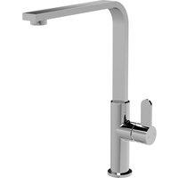 Balterley Chara Kitchen Sink Mono Mixer Tap - Chrome Single Lever Handle in Silver