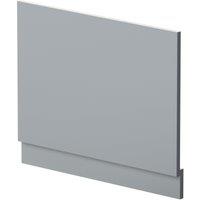 Balterley Straight Reversible Bath End Panel & Plinth in Grey