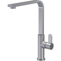 Balterley Chara Kitchen Mixer Tap for Sink Mono - Brushed Nickel in Metallics
