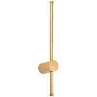 Happy Homewares Modern & Sleek Stick Style Ambient LED Wall Light Fitting in Gold