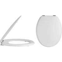 Balterley Traditional Wooden Bottom Fix with Hinges in White