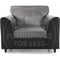 Luxor Jumbo Cord Fabric Armchair