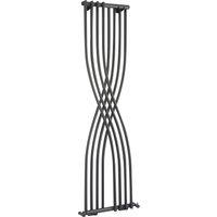 Balterley Curved Designer Radiator 2020 BTU Anthracite 1775mm x 450mm in Grey