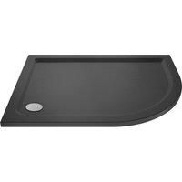 Balterley Premium Shower Tray Right Hand Offset Quadrant in Grey