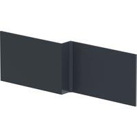 Balterley Square MDF Reversible Shower Bath Front Panel Dark Grey 1700mm