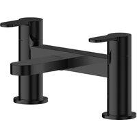 Balterley Round Deck Mounted Bath Filler Tap - Matt Black