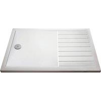 Balterley Premium Walk In Shower Tray White 1400mm x 800mm