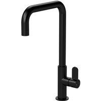 Balterley Kuma Kitchen Mono Mixer Tap Single Lever Matt Black 361mm