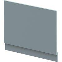 Balterley Edge/Power Straight End Bath Panel & Plinth in Grey