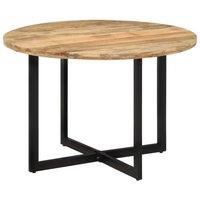 Berkfield Home Dining Table 110x75 cm Solid Wood Mango in Brown