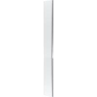 Balterley 8mm Wetroom Return Screen: 215mm x 1850mm Chrome in Silver