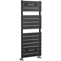 Balterley with 14 Flat Panels 2014 BTU 1213mm x 500mm Anthracite in Grey