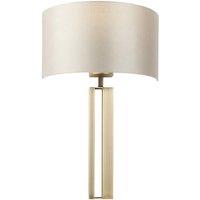 Netlighting 'MACERATA' Dimmable Stylish Contemporary Indoor Fabric Wall Lamp in Yellow