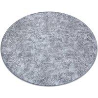 RugsX Round Pozzolana Rug in Grey | Size: 200 cm diameter
