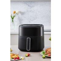 6L Air Fryer Oven Visible Roaster with Smart Touch Display, Adjustable Temp, Timer Function